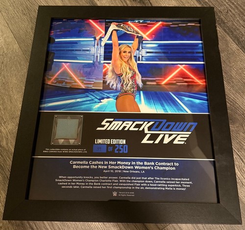 Carmella 250 wwe plaque - carmella,