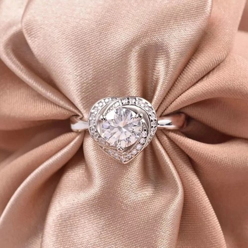 2ct round cut simulated - round,