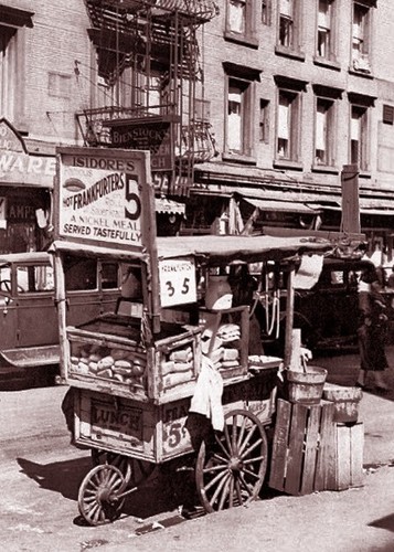 Isadore hot dog cart - isadore's,
