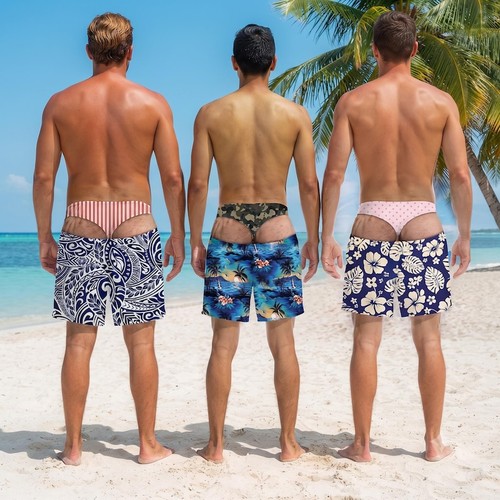 Funny men swim - funny, shorts,