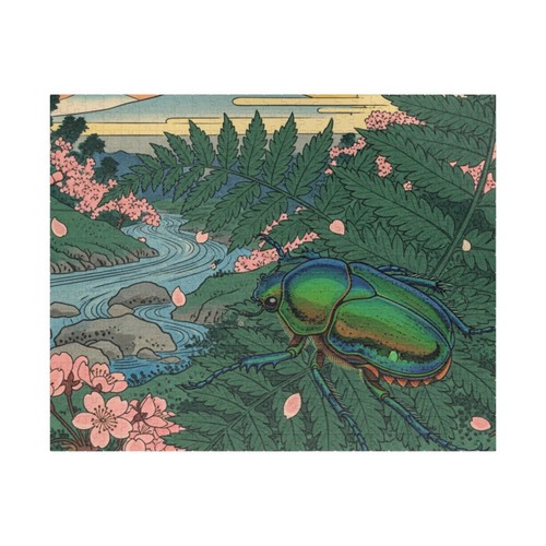 Scarab beetle puzzle - scarab,