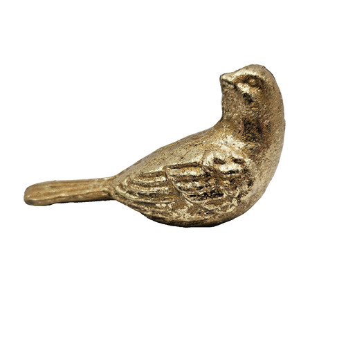 Vintage brass bird - brass,