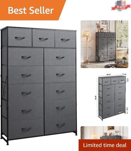 Sturdy tall dresser with - sturdy,