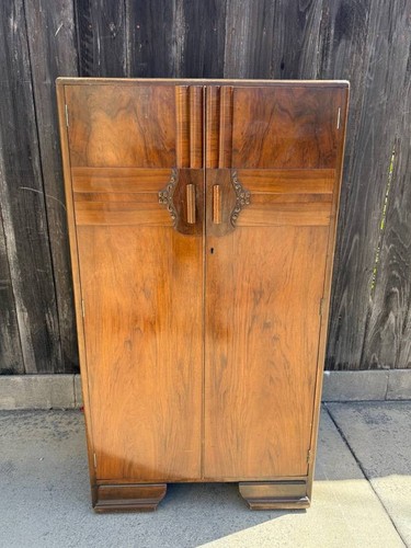 Vintage armoire wardrobe - vintage,