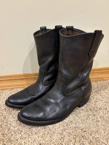Red wing 1155 pecos leather - red,
