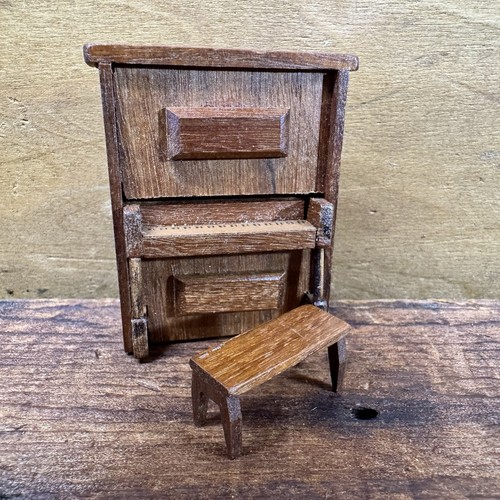 Miniature dollhouse furniture - dollhouse,