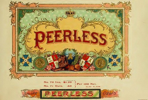 Cigar box label 2x3 fridge - box, *2x3