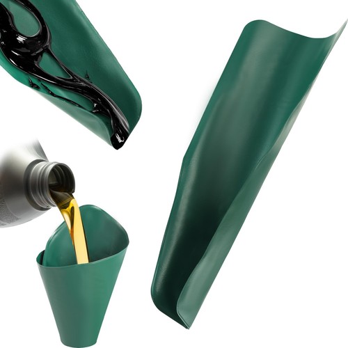 Flexible oil drain funnel - flexible,