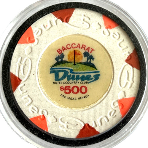 Casino chip dunes hotel - dunes,
