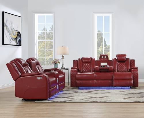 New led power recliner - new,