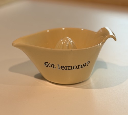 Ceramic lemon juicer reamer - ceramic,