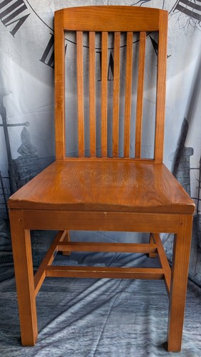 Vintage solid oak heavy - vintage, duty