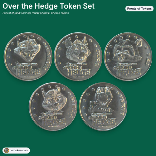 Full set chuck cheese - e,