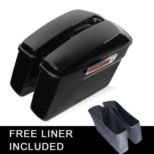 Hard saddlebags saddle bags - saddle, w/