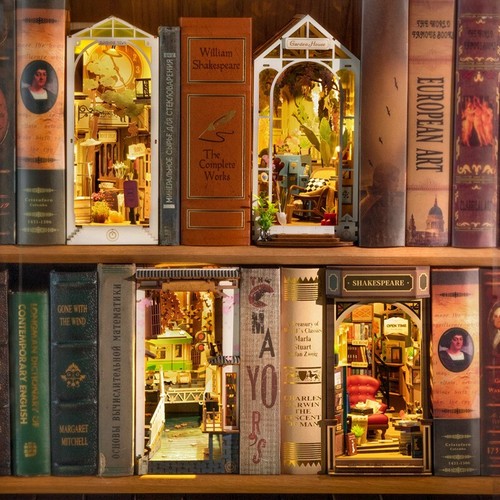 Rolife diy book nook - rolife, suit