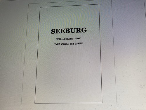 Seeburg wall matic - seeburg, wall-o-matic