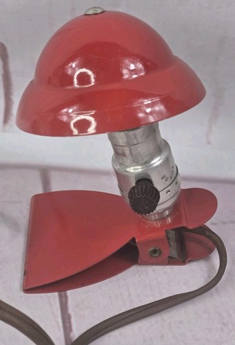 1950s leviton red - red, mushroom