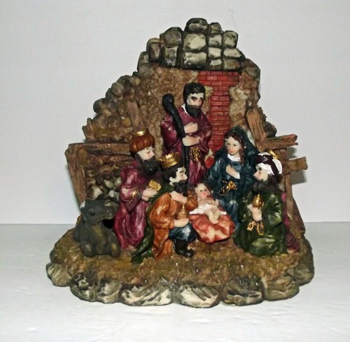 Vintage resin christmas - vintage,