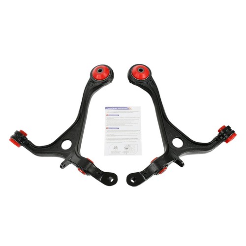 Pair front lower control arm - front,