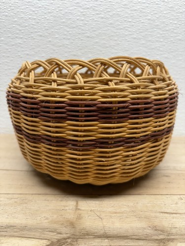 Vintage handwoven double wave - vintage,