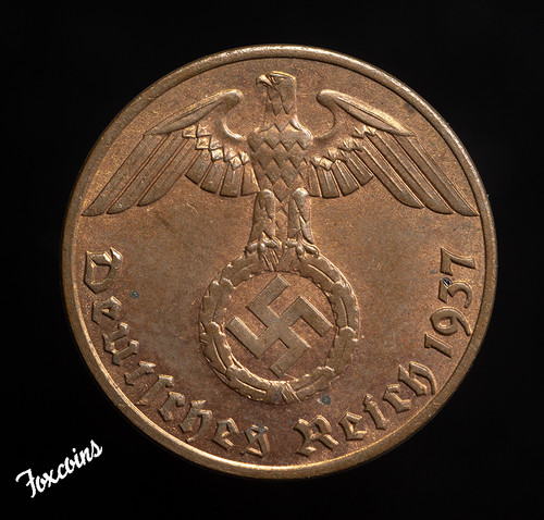 Germany reichspfennig 1937 - 1,