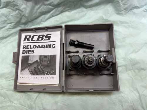 Rcbs die carbide - 3-die, tc