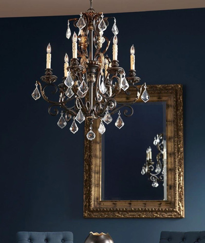Schonbek style crystal ornate - schonbek,