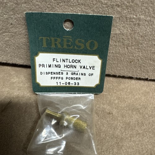 Flintlock priming horn valve - flintlock,