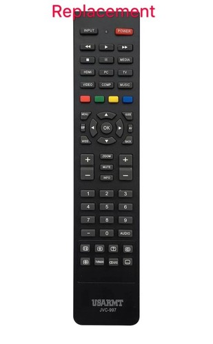 New replaced remote control - replaced,