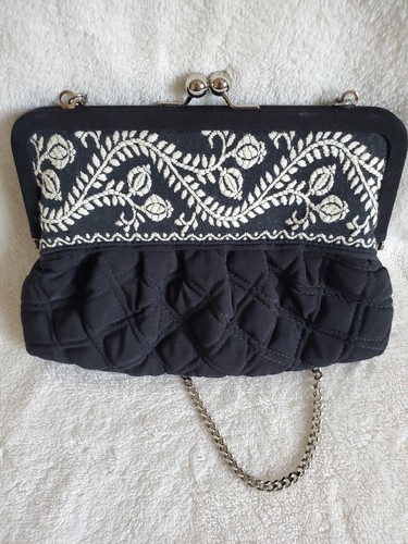 Vera bradley black embroidered - black,