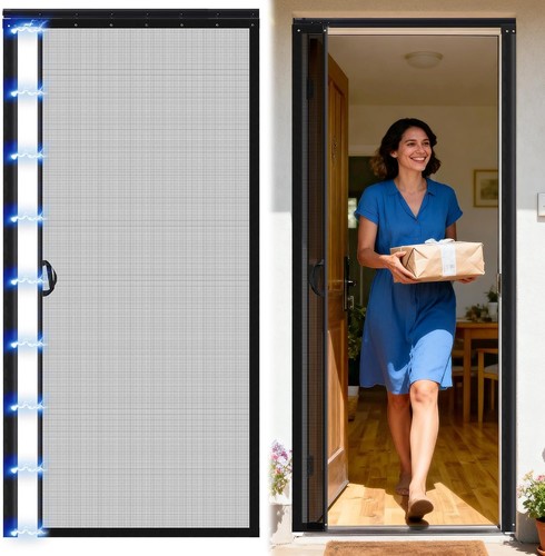 Retractable screen door - retractable,