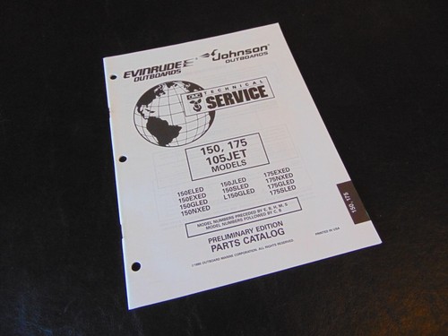 1996 johnson evinrude outboard - evinrude,