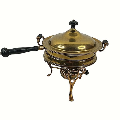 Vintage copper brass - copper, wood