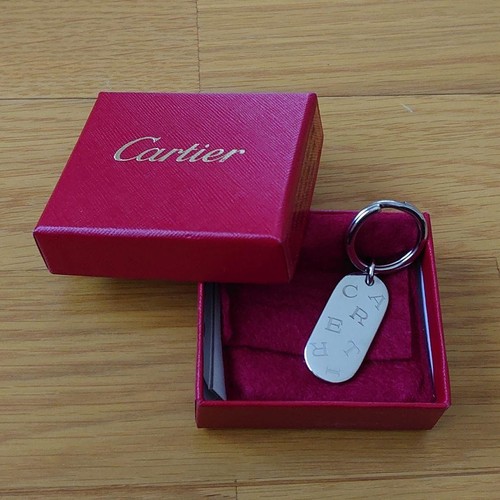 Cartier authentic logo key - authentic,
