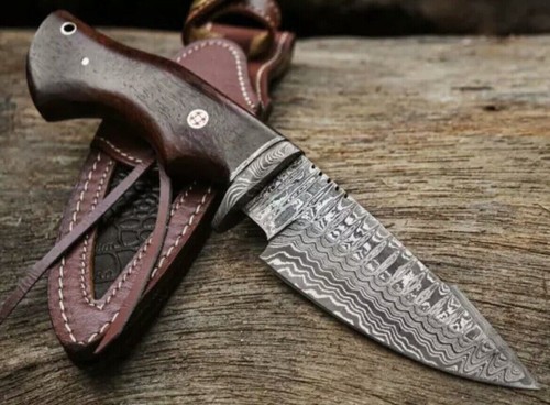 Handmade damascus hunting - damascus,