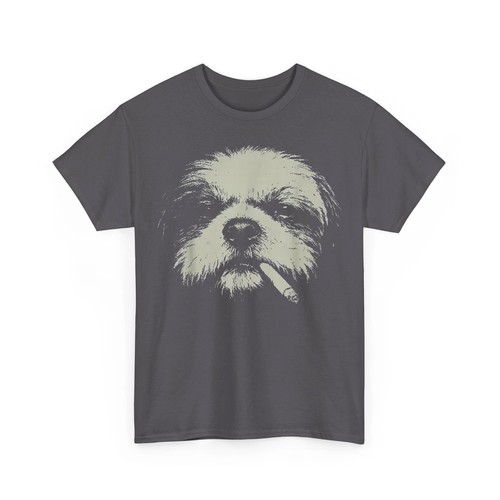 Dog smoking cigarette - dog,