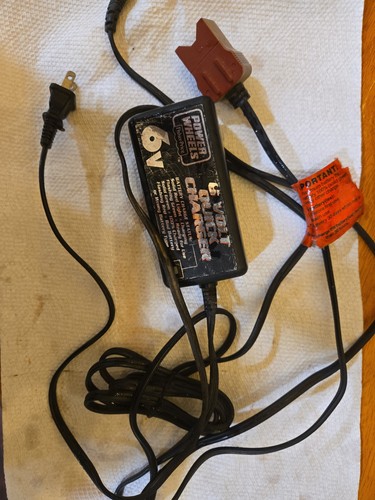 Power wheels quick charger - 6v,