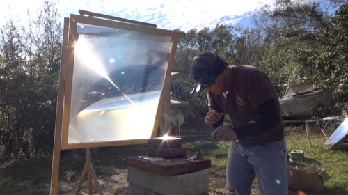 Large spot fresnel lens framed - fresnel,