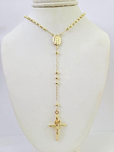 Real 14k gold - 14k, rosary