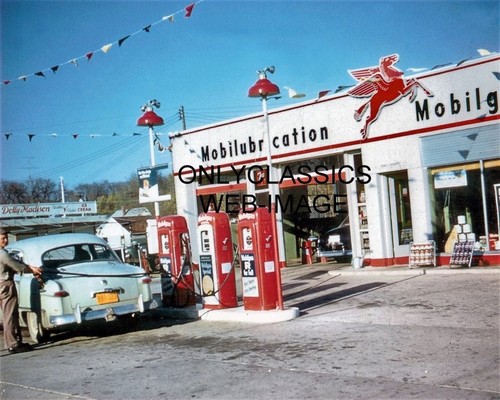 1953 mobil oil gas - 1953,