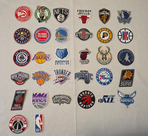 Nba team patch embroidered - nba,