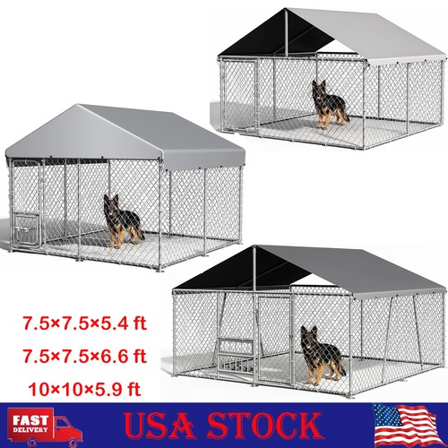 Large dog kennel outdoor - outdoor, with