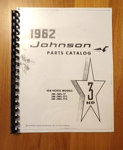 1962 johnson omc parts - 1962, 3