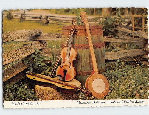 Postcard mountain dulcimer - mountain,