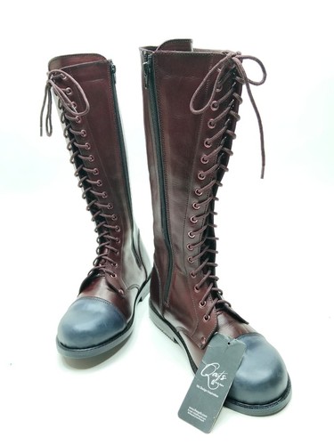Ww2 german boots burgundy - german,
