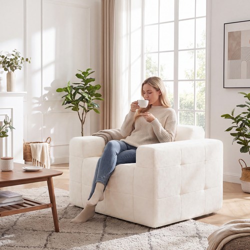 Boneless single sofa - single, chair