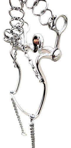 Horse bit mouthpiece saddle - bit,