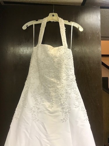 Wedding dress pearl lace - wedding, pearl/lace