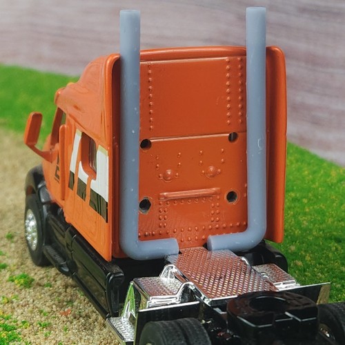 Printed semi truck - 3d,
