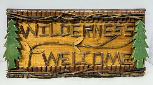 Wilderness welcome sign - wilderness,